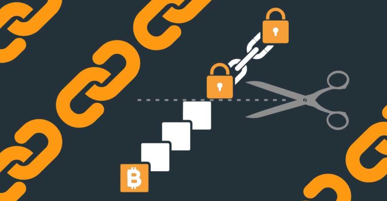 Bitcoin blockchain pruning