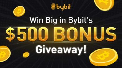 bybit $500 bonus giveaway