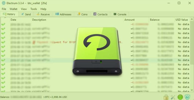 Electrum wallet backup
