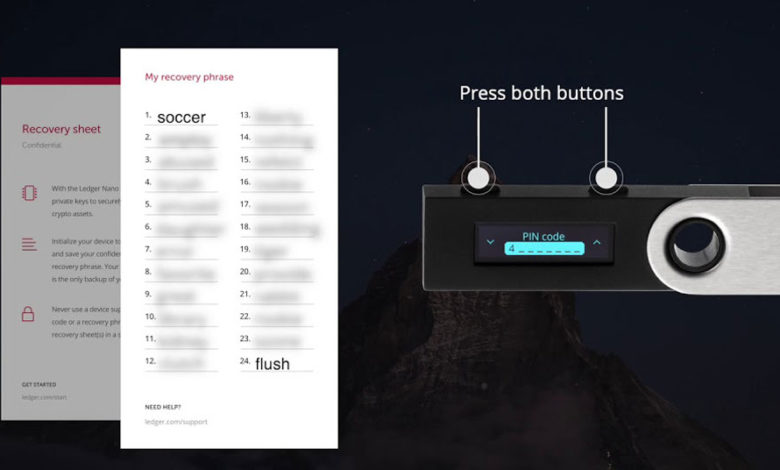 restore ledger recovery phrase