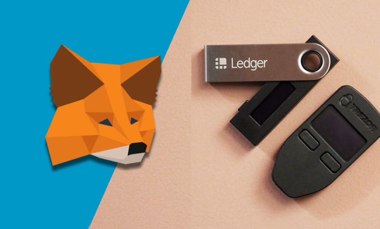 ledger trezor metamask