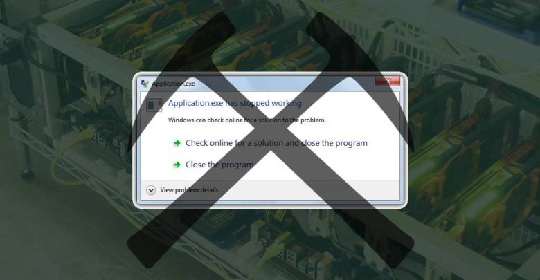 Miner stopped working