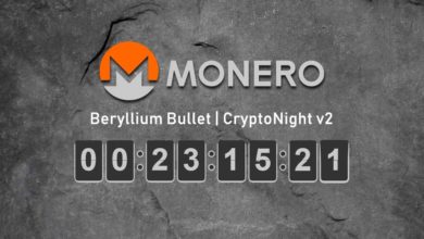 Monero bulletproof cryptonight v2 hardfork
