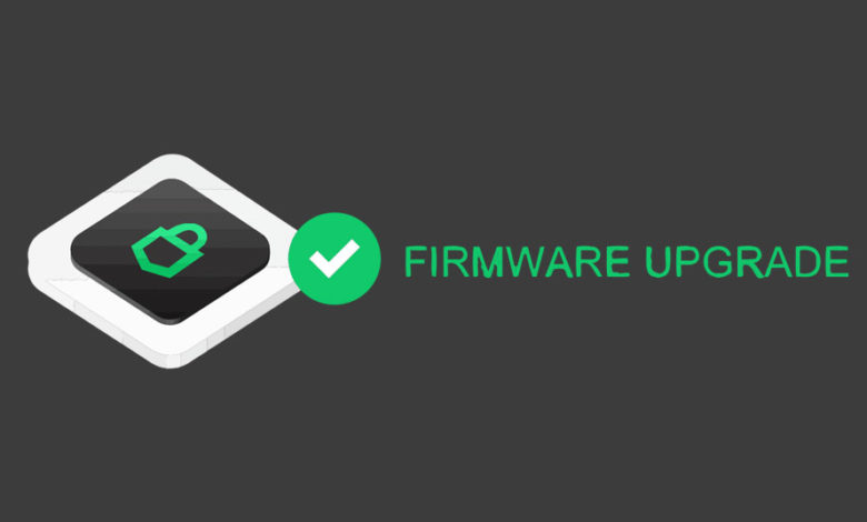 trezor firmware upgrade