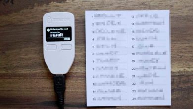 trezor recovery check