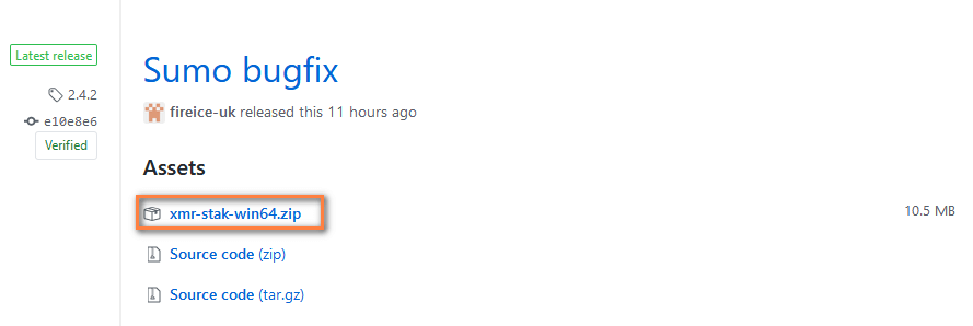 downloading xmr stak