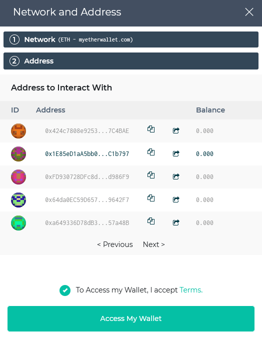 eth signing address ledger