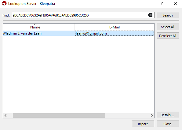 import bitcoin dev signature